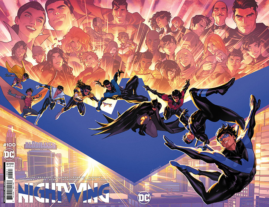 Nightwing Vol 4 #100 Cover B Variant Jamal Campbell Wraparound Card Stock Cover