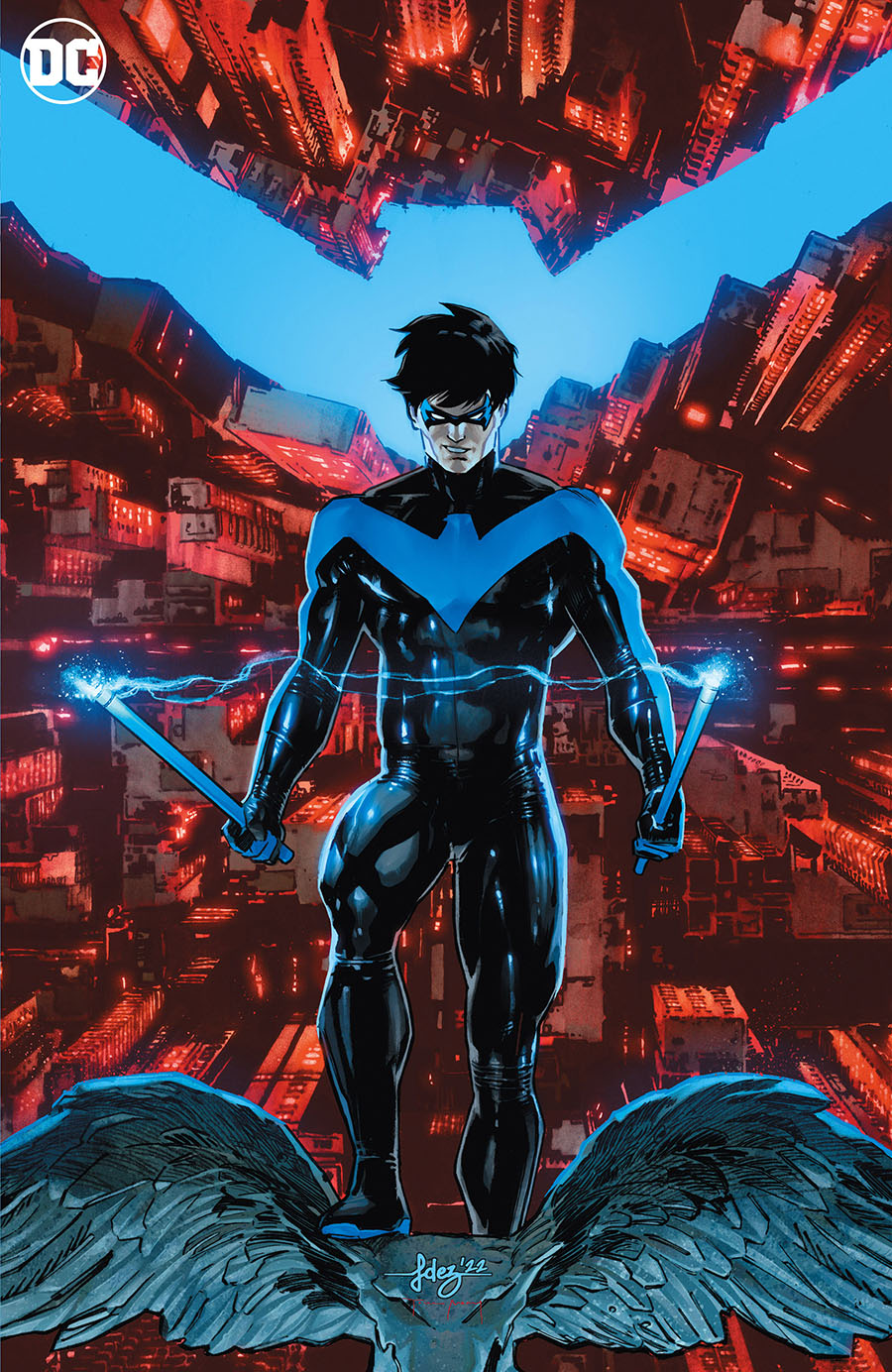 Nightwing Vol 4 #100 Cover E Variant Javier Fernandez Card Stock Cover