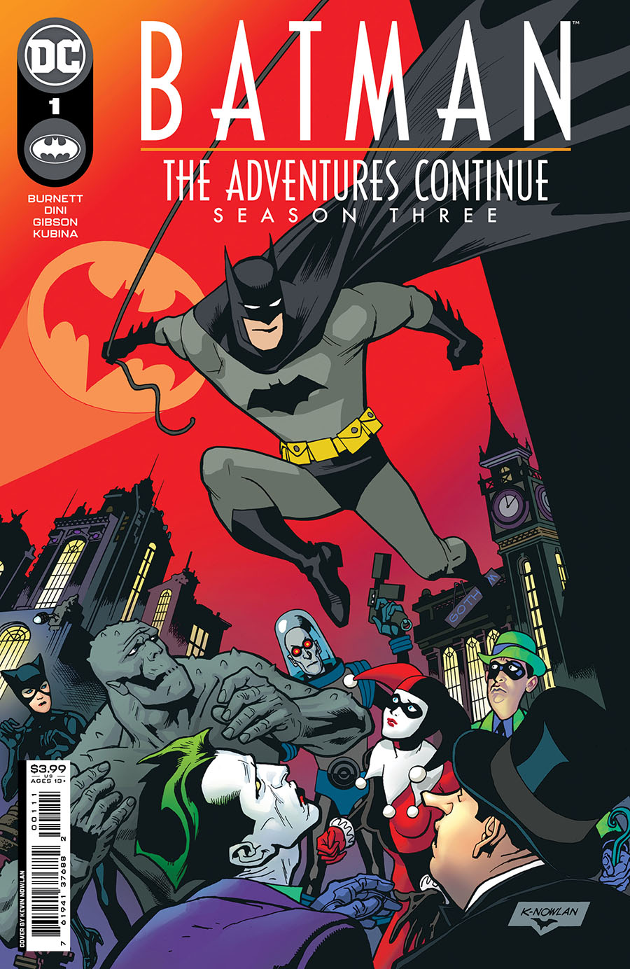 Batman The Adventures Continue Season III #1 Cover A Regular Kevin Nowlan Cover