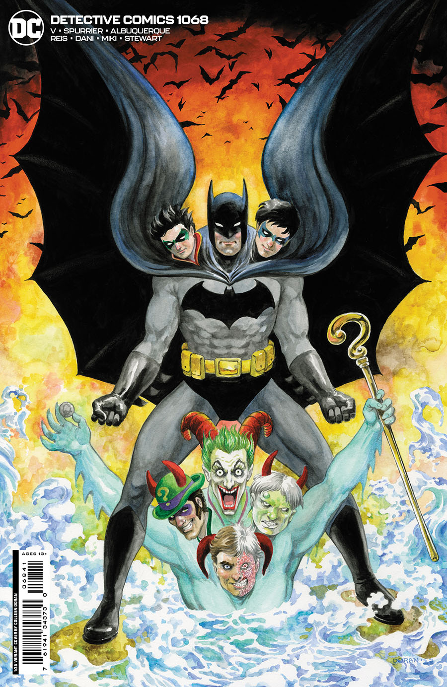 Detective Comics Vol 2 #1068 Cover D Incentive Colleen Doran Card Stock Variant Cover
