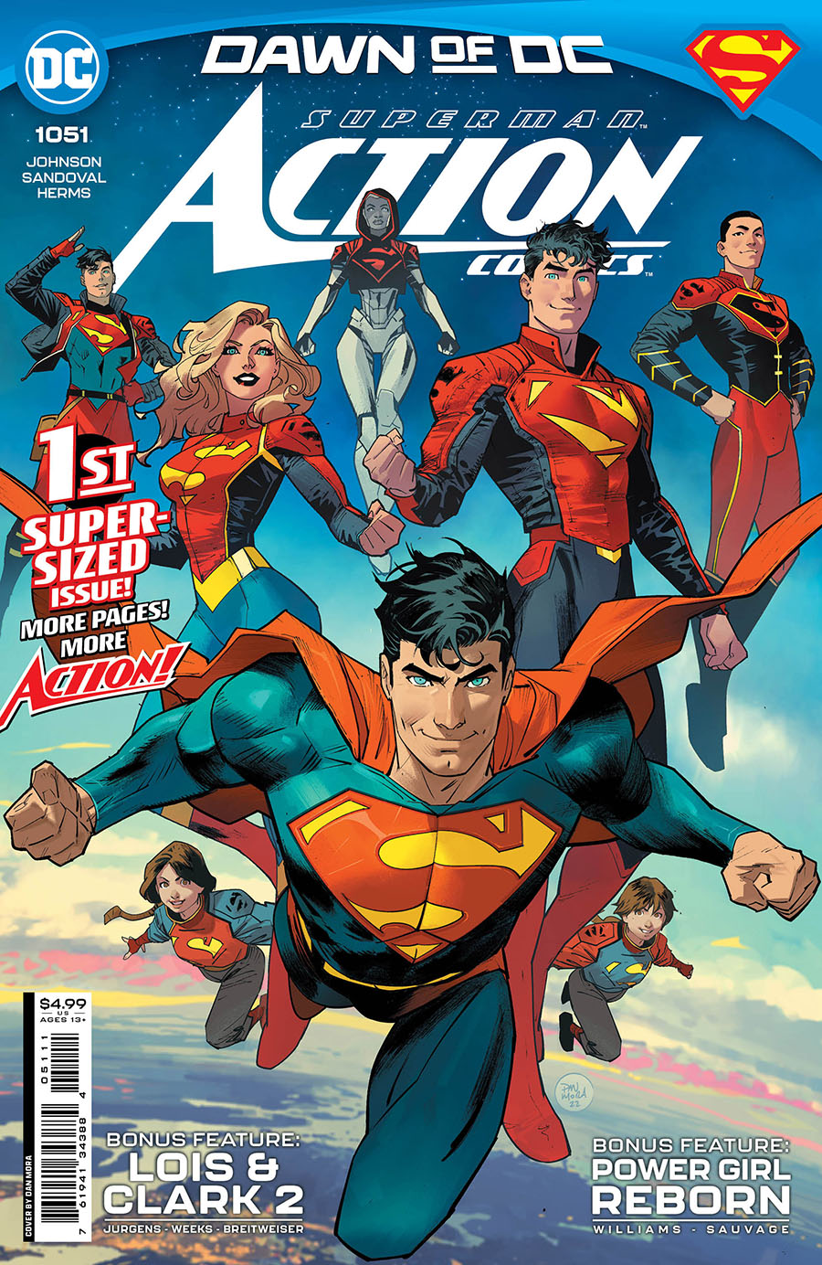 Action Comics Vol 2 #1051 Cover A Regular Dan Mora Cover (Limit 1 Per Customer)