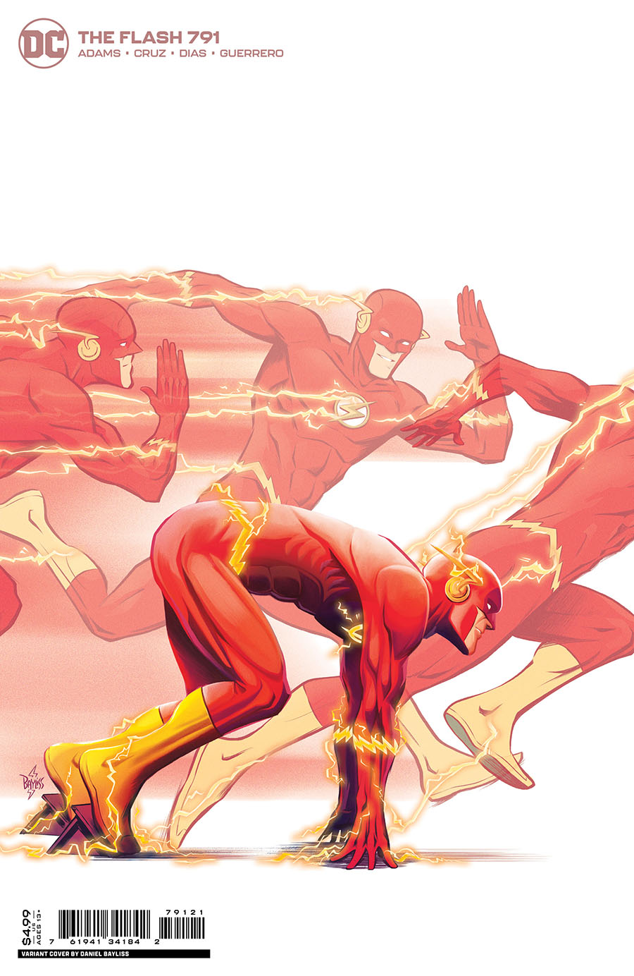 Flash Vol 5 #791 Cover B Variant Daniel Bayliss Card Stock Cover (One-Minute War Part 2)(Limit 1 Per Customer)