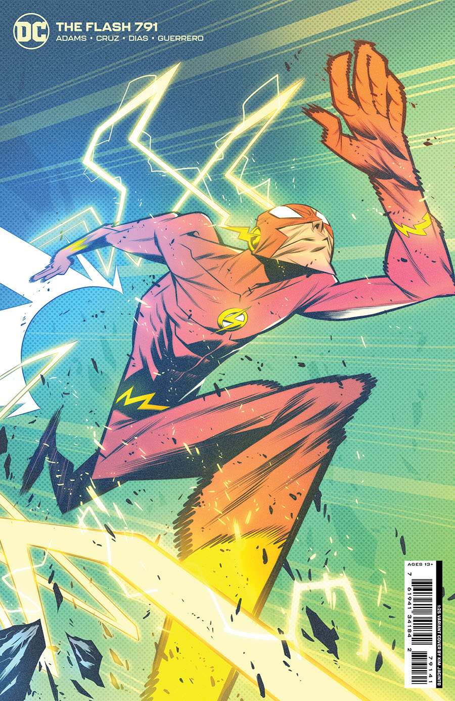 Flash Vol 5 #791 Cover D Incentive Kim Jacinto Card Stock Variant Cover (One-Minute War Part 2)