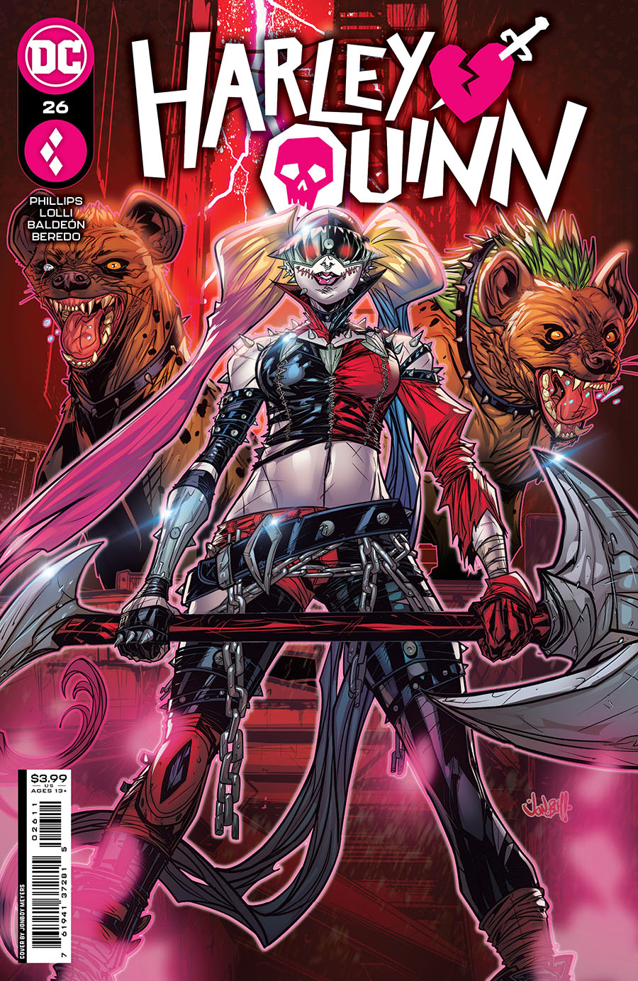 Harley Quinn Vol 4 #26 Cover A Regular Jonboy Meyers Cover