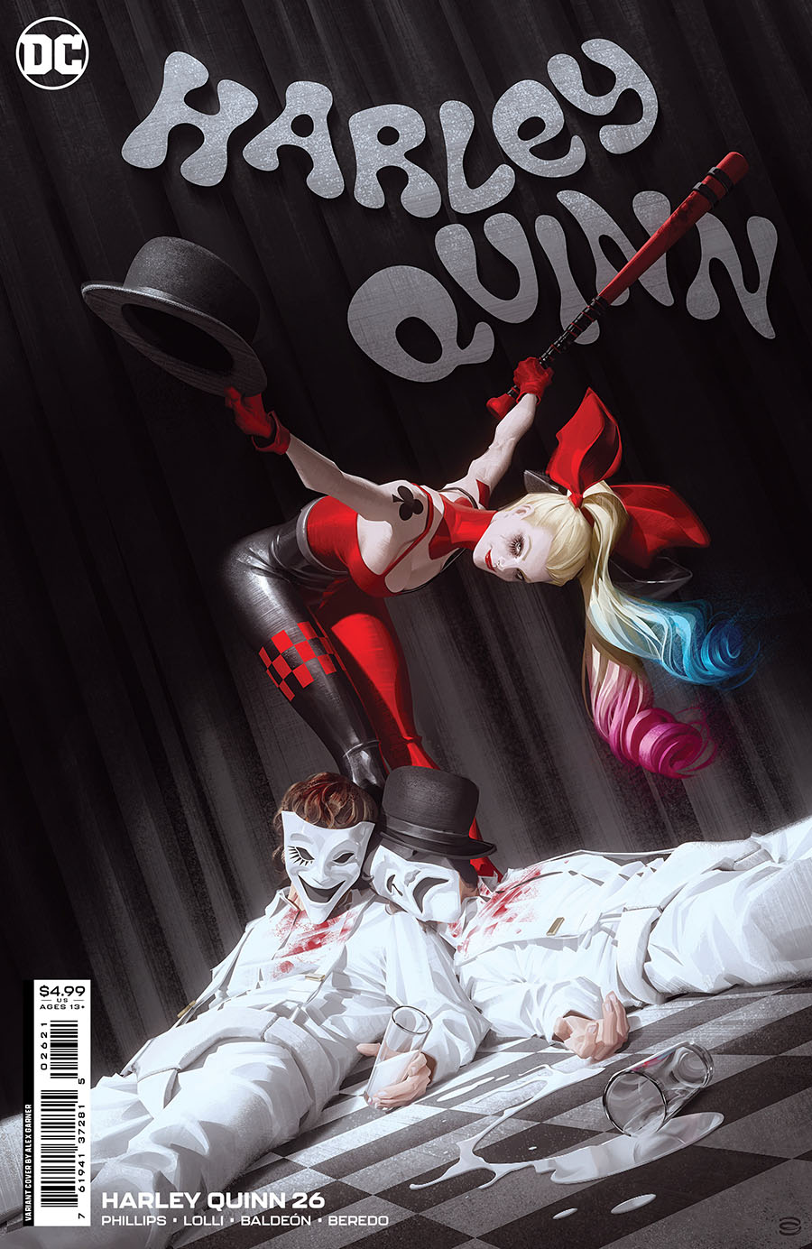 Harley Quinn Vol 4 #26 Cover B Variant Alex Garner Card Stock Cover (Limit 1 Per Customer)