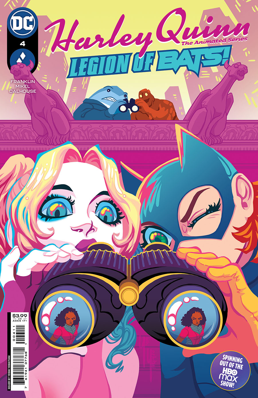 Harley Quinn The Animated Series Legion Of Bats #4 Cover A Regular Yoshi Yoshitani Cover