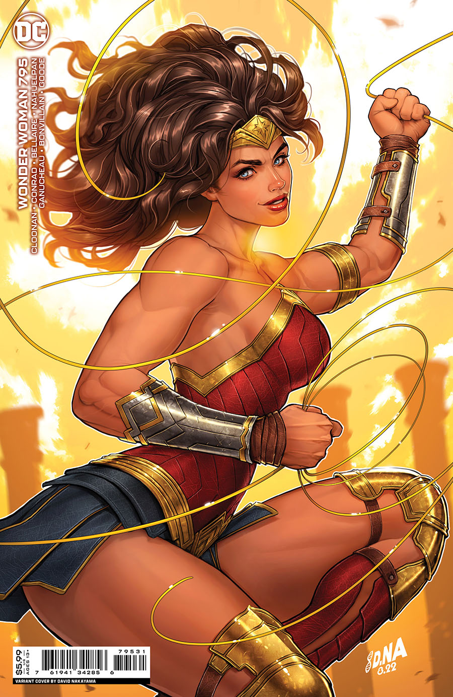 Wonder Woman Vol 5 #795 Cover B Variant David Nakayama Card Stock Cover (Limit 1 Per Customer)