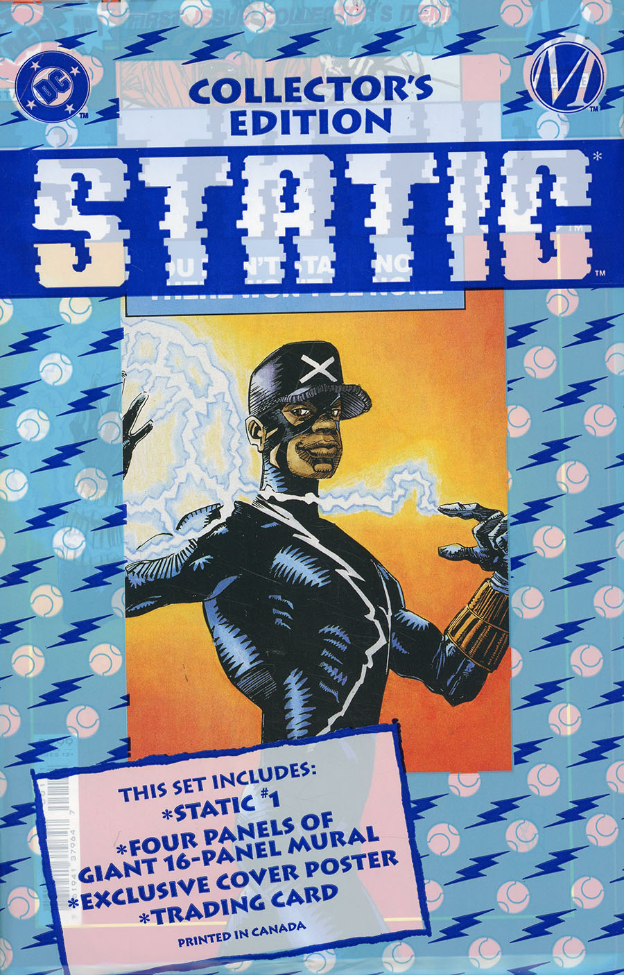 Static #1 Cover E Fascimile Edition With Polybag