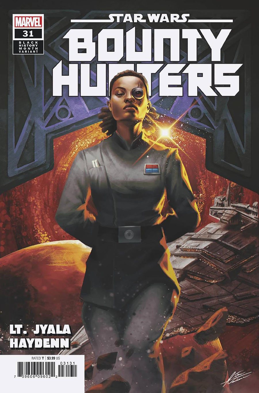 Star Wars Bounty Hunters #31 Cover B Variant Mateus Manhanni Black History Month Cover
