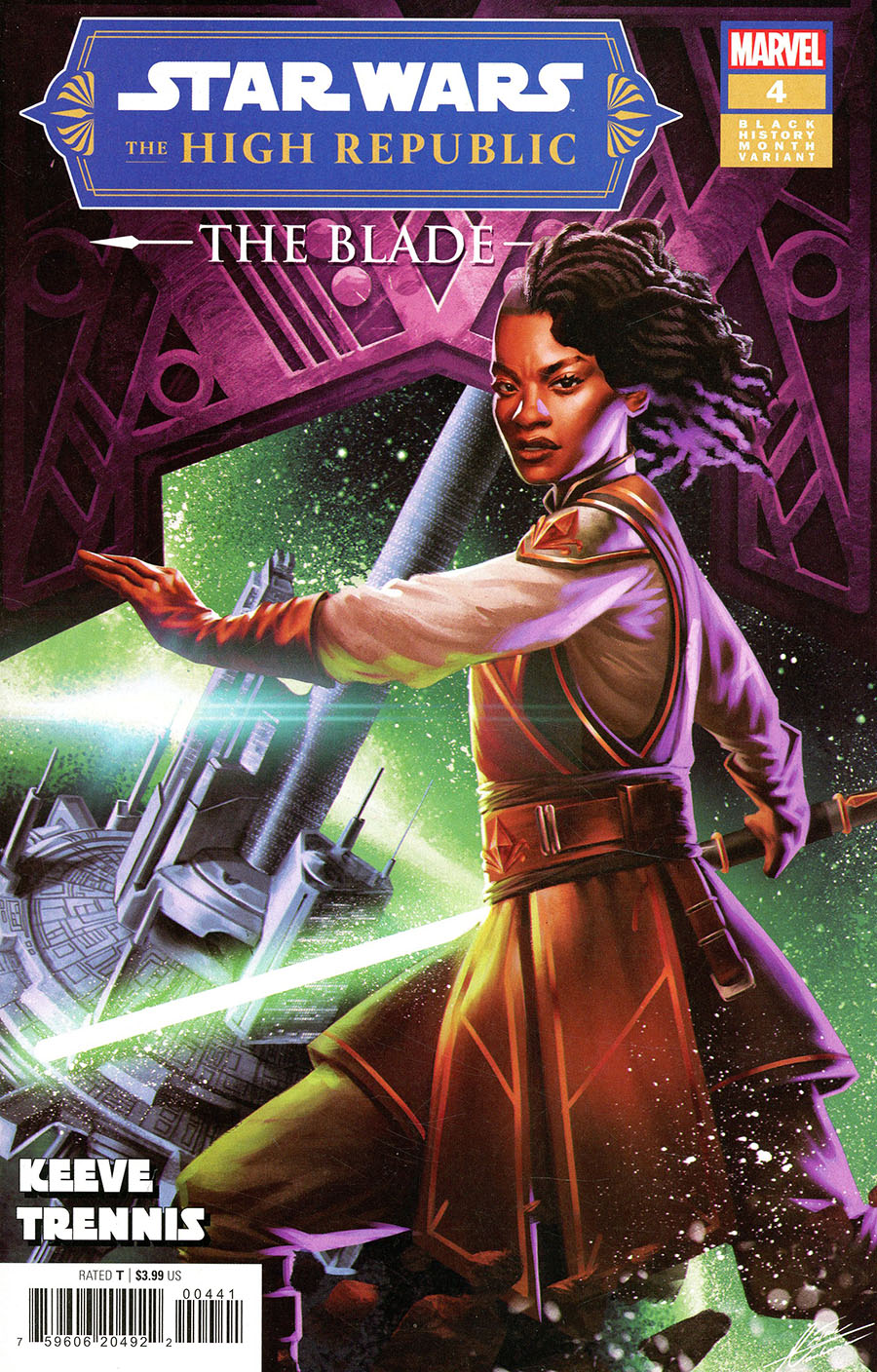 Star Wars The High Republic Blade #4 Cover B Variant Mateus Manhanini Black History Month Cover