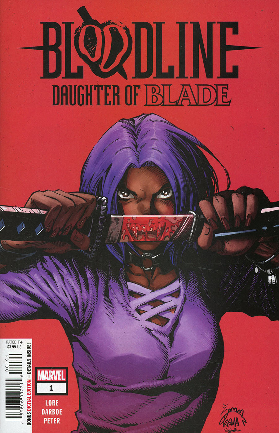 Bloodline Daughter Of Blade #1 Cover E Variant Ryan Stegman Cover
