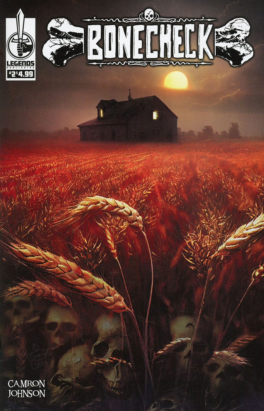 Bonecheck #2 Cover A Regular Camron Johnson Cover