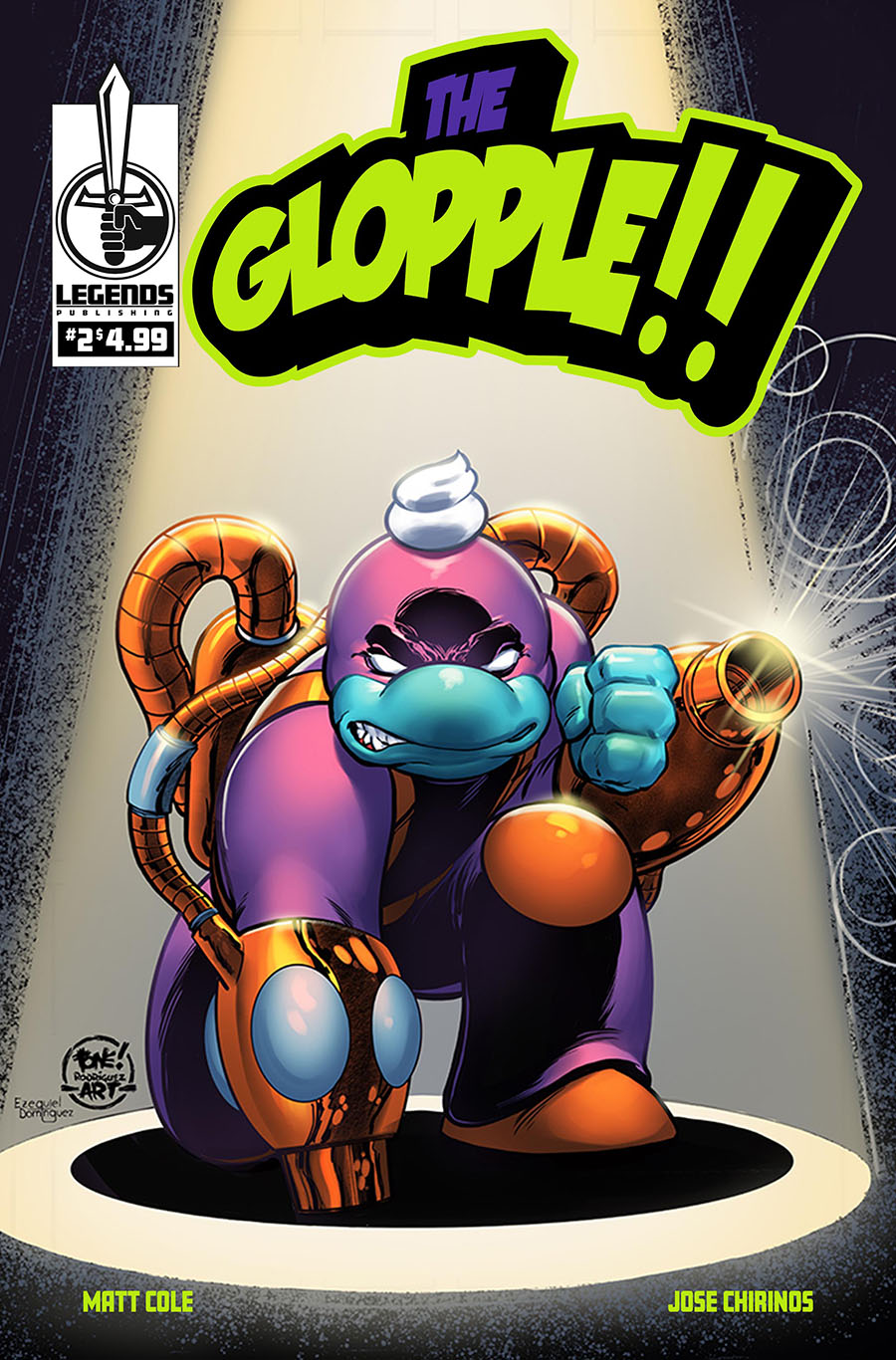 Glopple #2 Cover B Variant Tone Rodriguez Cover