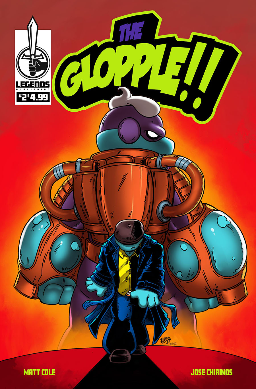 Glopple #2 Cover C Variant Josh Lyman Cover