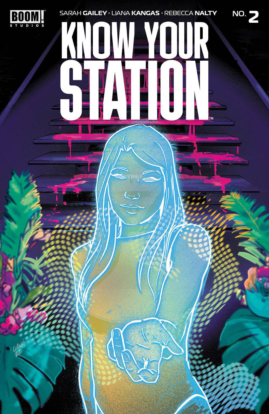 Know Your Station #2 Cover C Incentive Liana Kangas Card Stock Variant Cover