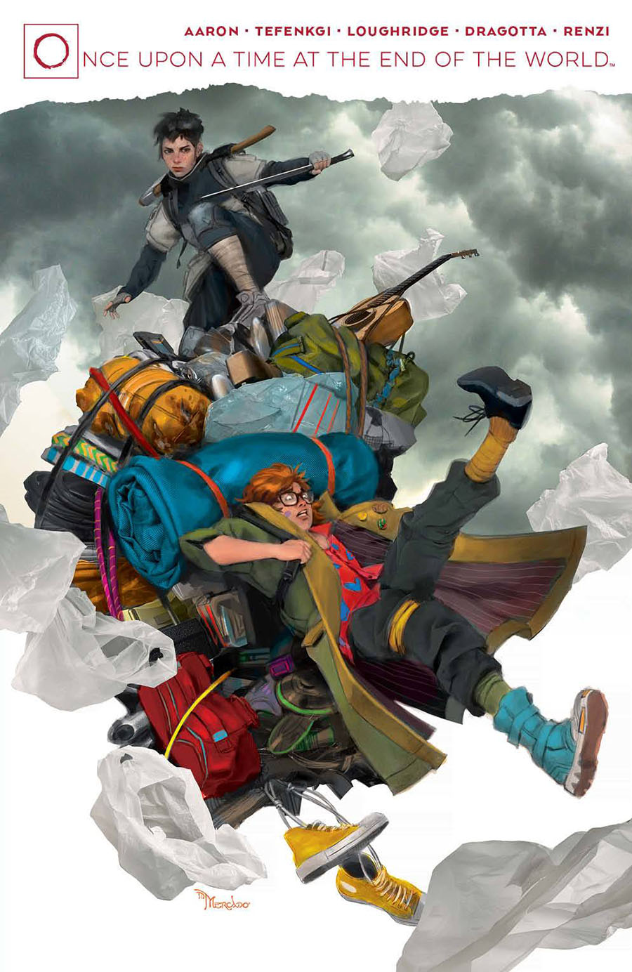 Once Upon A Time At The End Of The World #3 Cover E Incentive Miguel Mercado Virgin Variant Cover