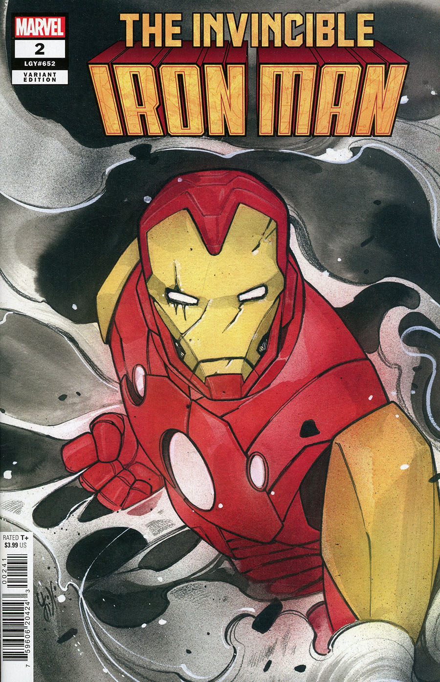 Invincible Iron Man Vol 4 #2 Cover F Incentive Peach Momoko Variant Cover