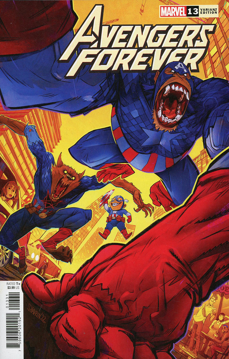 Avengers Forever Vol 2 #13 Cover E Incentive Ivan Shavrin Variant Cover (Avengers Assemble Part 5)