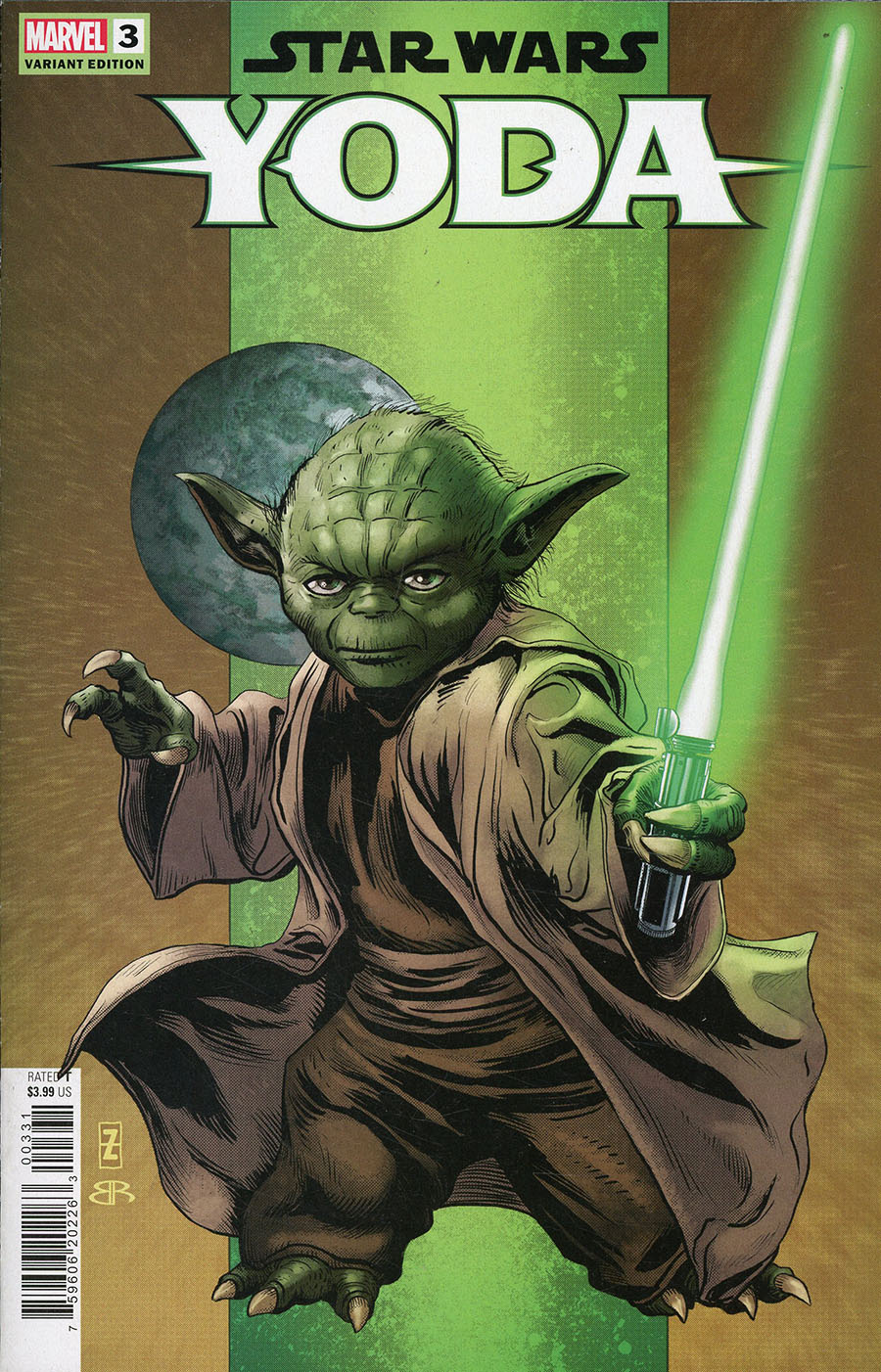 Star Wars Yoda #3 Cover C Incentive Patrick Zircher Variant Cover