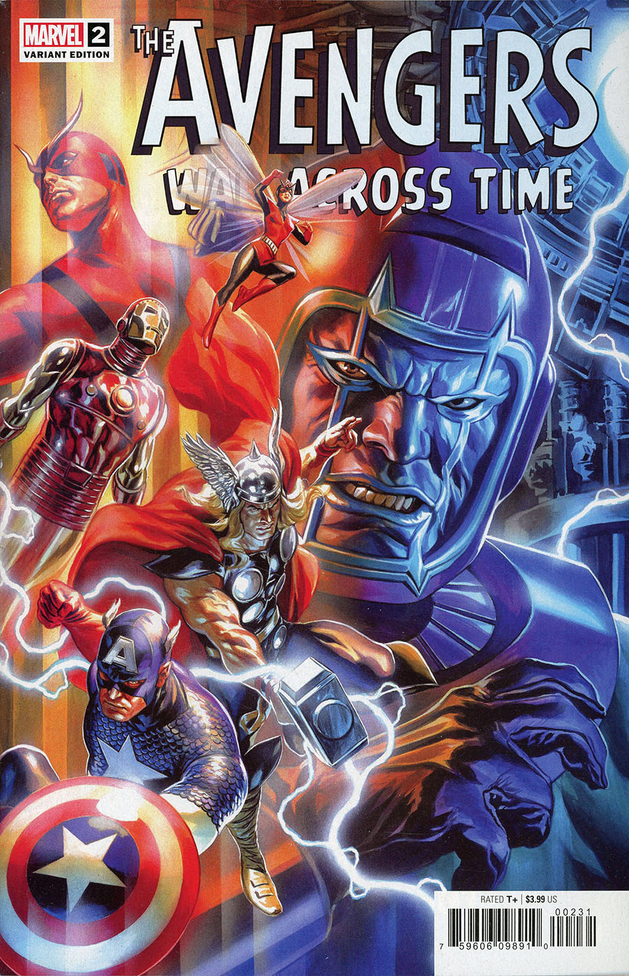 Avengers War Across Time #2 Cover C Incentive Felipe Massafera Variant Cover