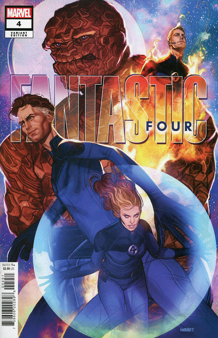 Fantastic Four Vol 7 #4 Cover E Incentive Joshua Sway Swaby Variant Cover