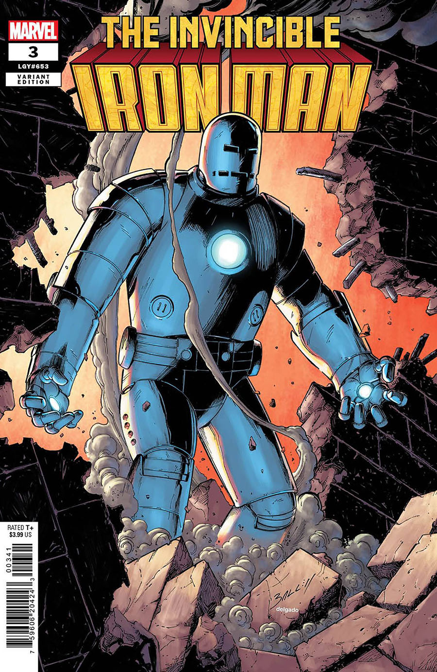 Invincible Iron Man Vol 4 #3 Cover E Incentive Mark Bagley Variant Cover
