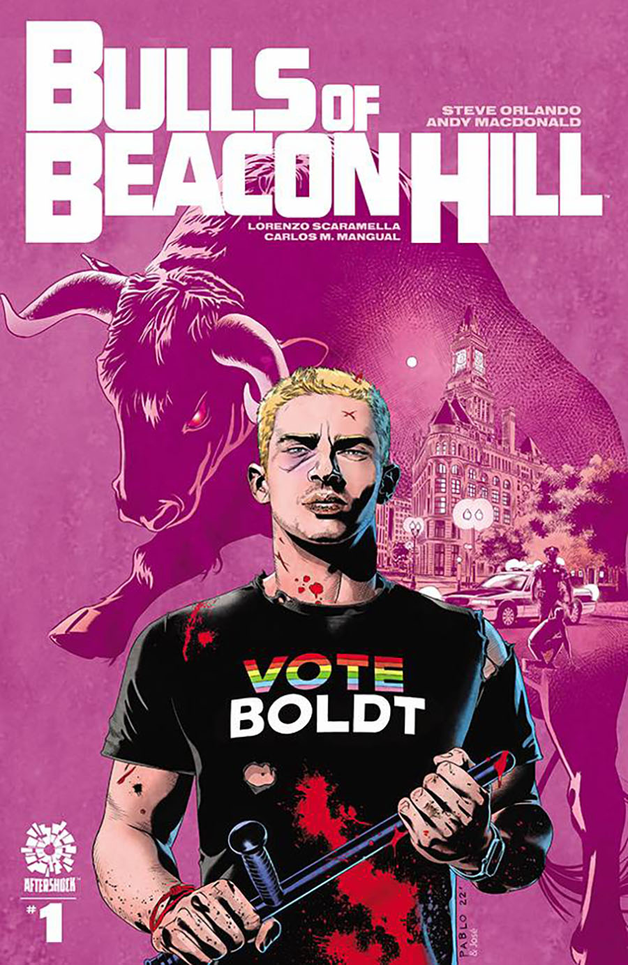 Bulls Of Beacon Hill #1 Cover B Incentive Pablo Raimondi & Jose Villarrubia Variant Cover