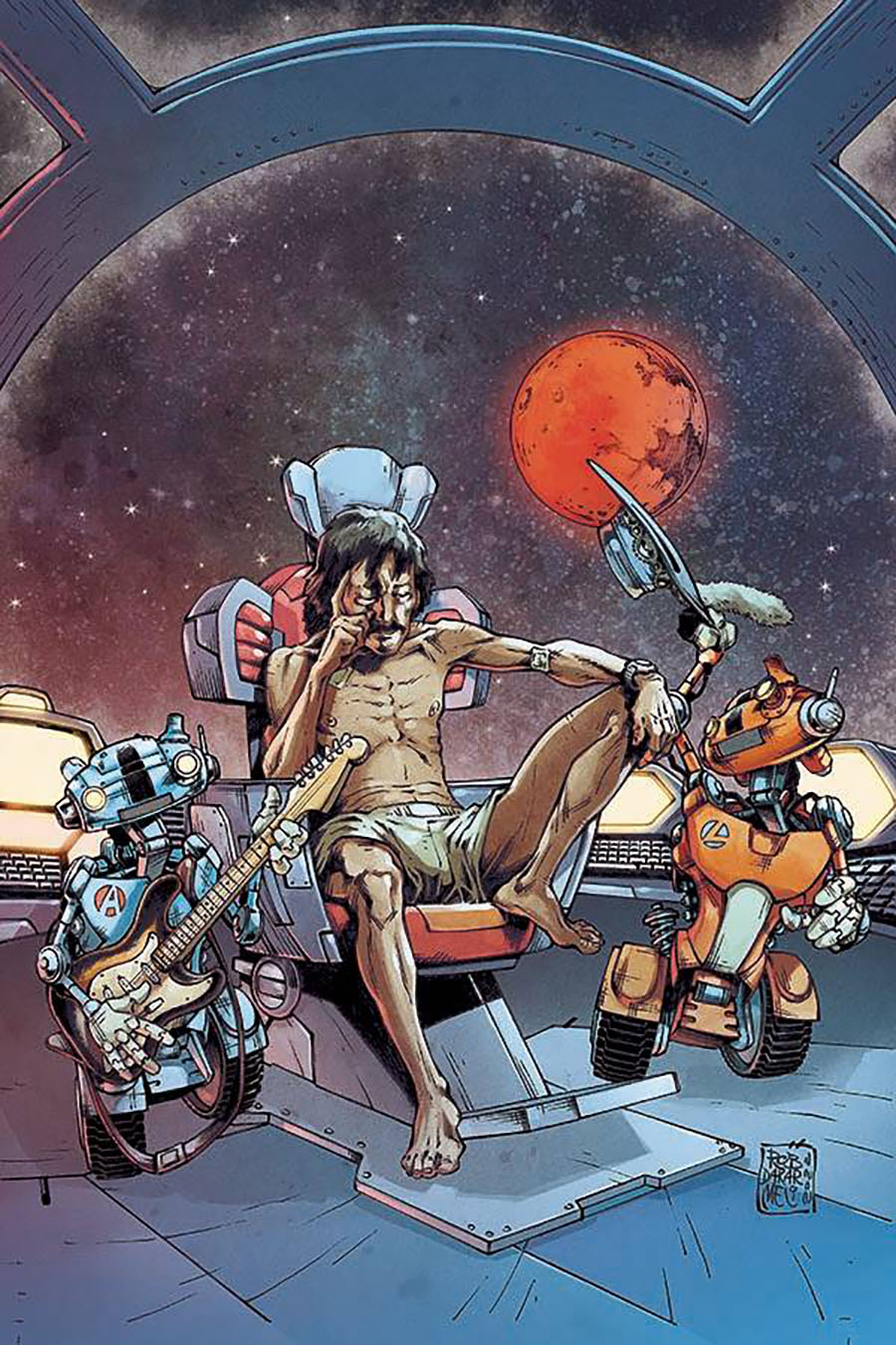 Traveling To Mars #3 Cover E Incentive Roberto Meli Virgin Cover