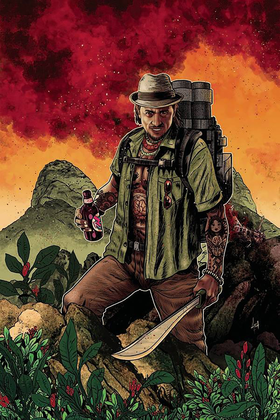 Far Cry Esperanzas Tears #4 Cover D Incentive Andy Belanger Virgin Cover