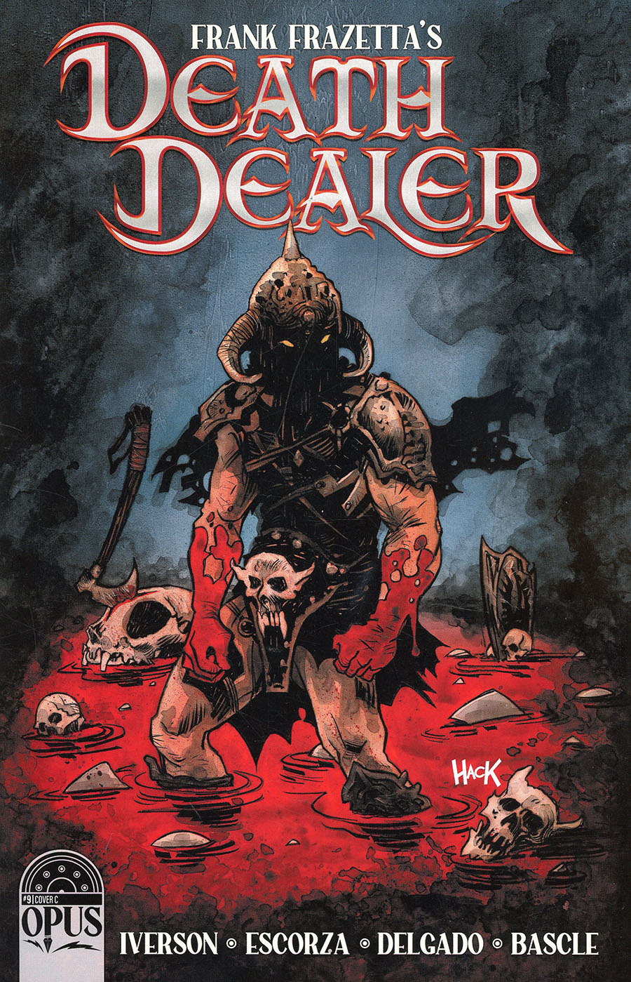 Frank Frazettas Death Dealer Vol 2 #9 Cover C Incentive Robert Hack Variant Cover