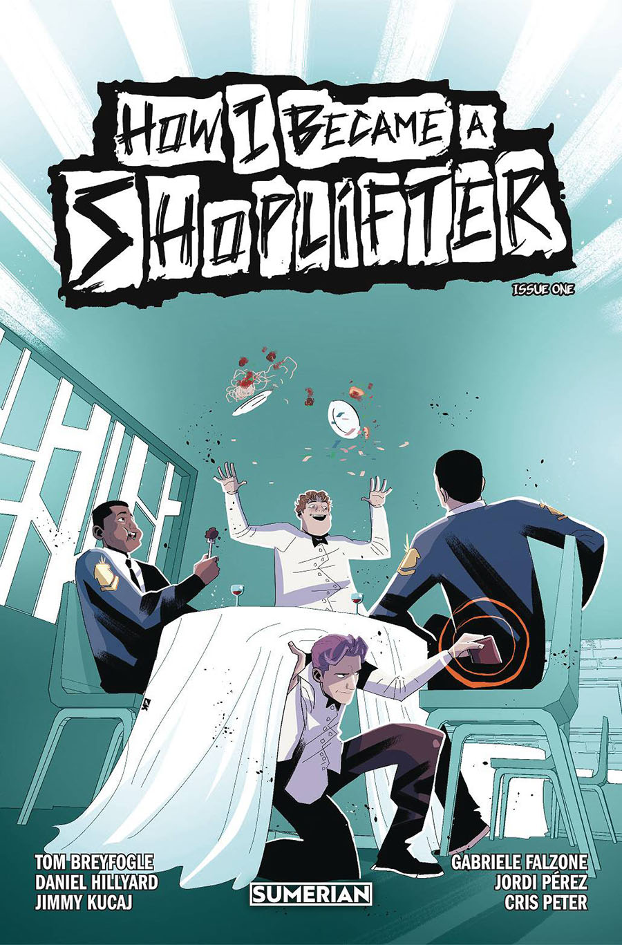 How I Became A Shoplifter #1 Cover E Incentive George Kambadais Pickpocketing Cops Variant Cover