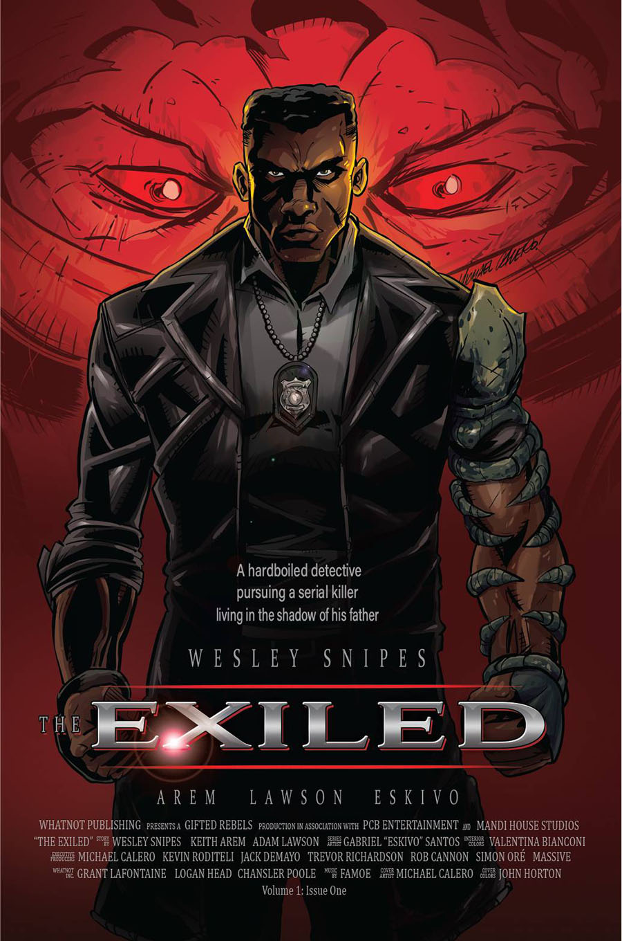 The Exiled #1 Cover H Incentive Michael Calero Blade Homage Variant Cover
