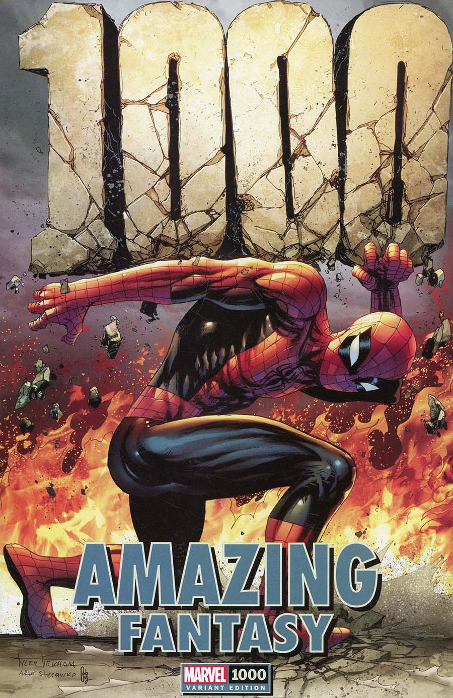 AMAZING SPIDER-MAN #1 (TYLER KIRKHAM EXCLUSIVE VARIANT) Comic Book ~ Marvel