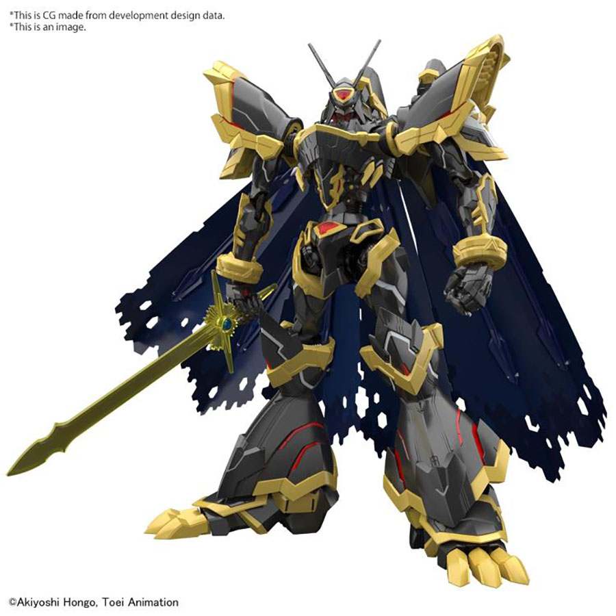 Digimon Evolution Figure-Rise Standard Amplified Kit - Alphamon