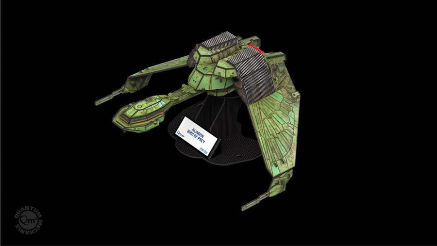 Star Trek Puzzle Fleet Ship - Klingon Bird Of Prey