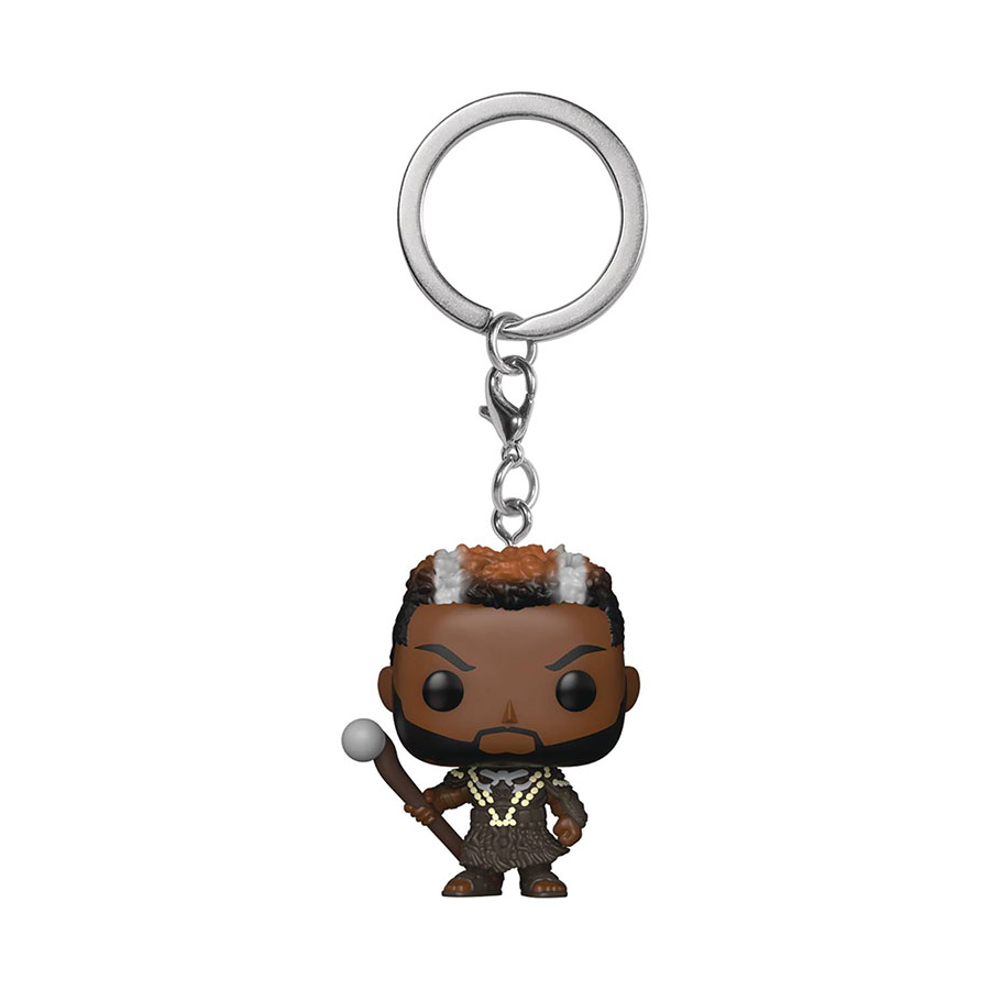 POP Keychain Black Panther Wakanda Forever - Mbaku