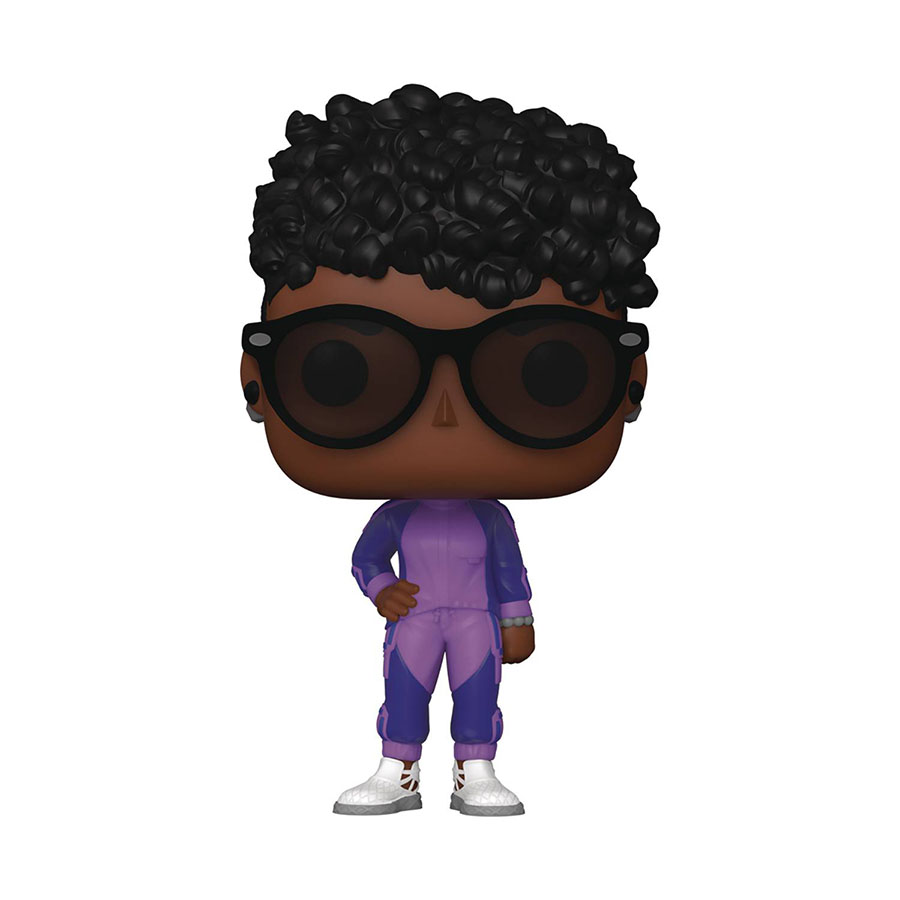 POP Marvel Black Panther Wakanda Forever Shuri Purple Outfit Vinyl Bobble Head