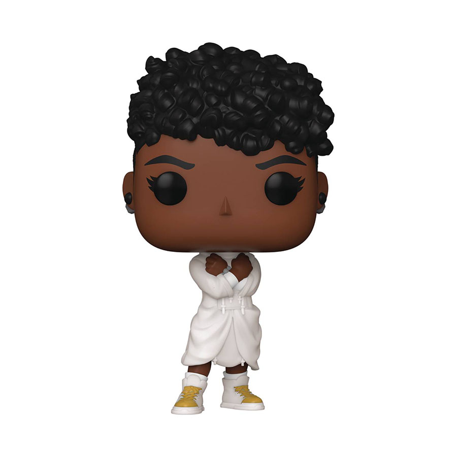 POP Marvel Black Panther Wakanda Forever Shuri White Outfit Vinyl Bobble Head