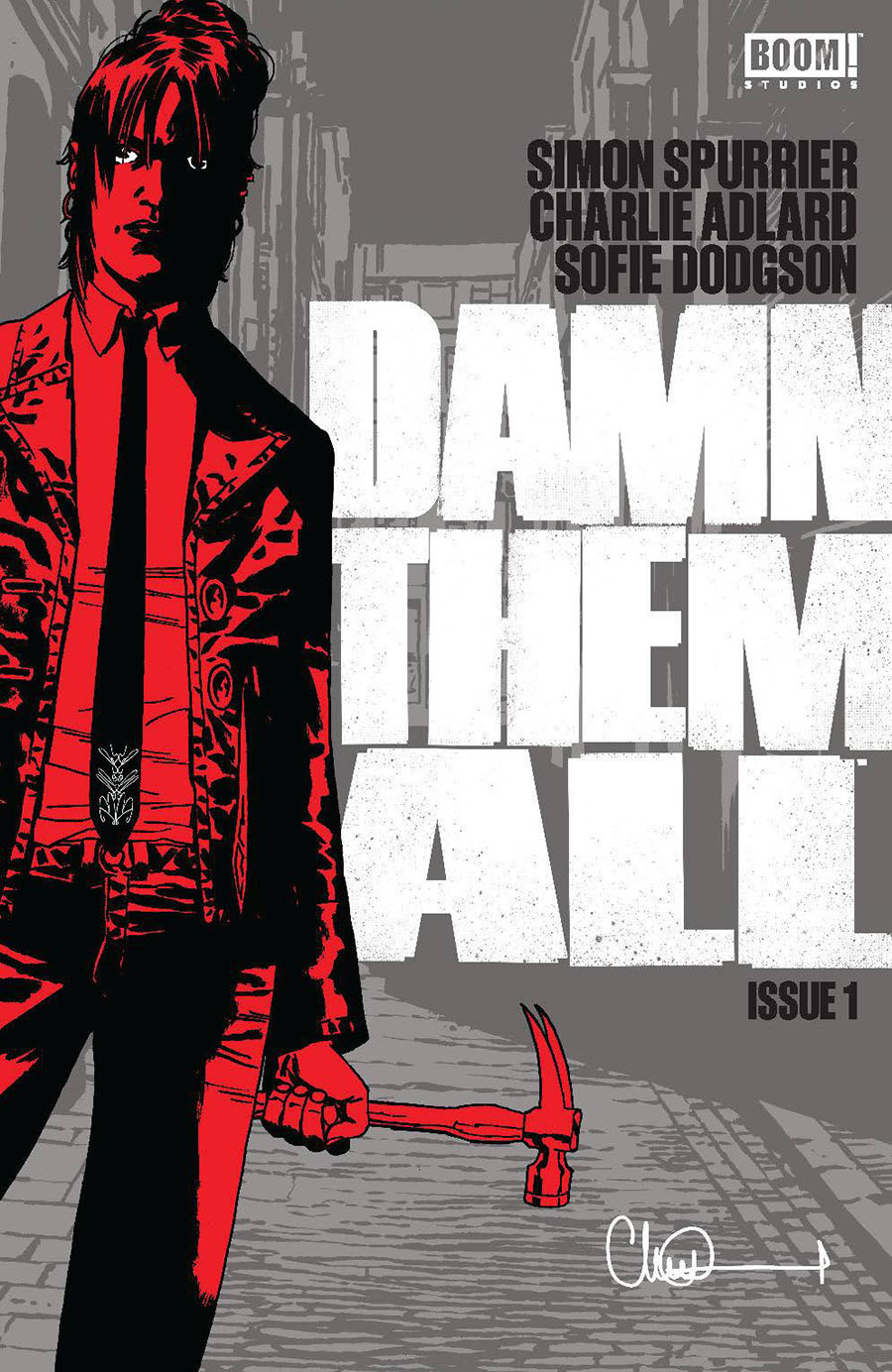 Damn Them All #1 Cover M 2nd Ptg Charlie Adlard Variant Cover