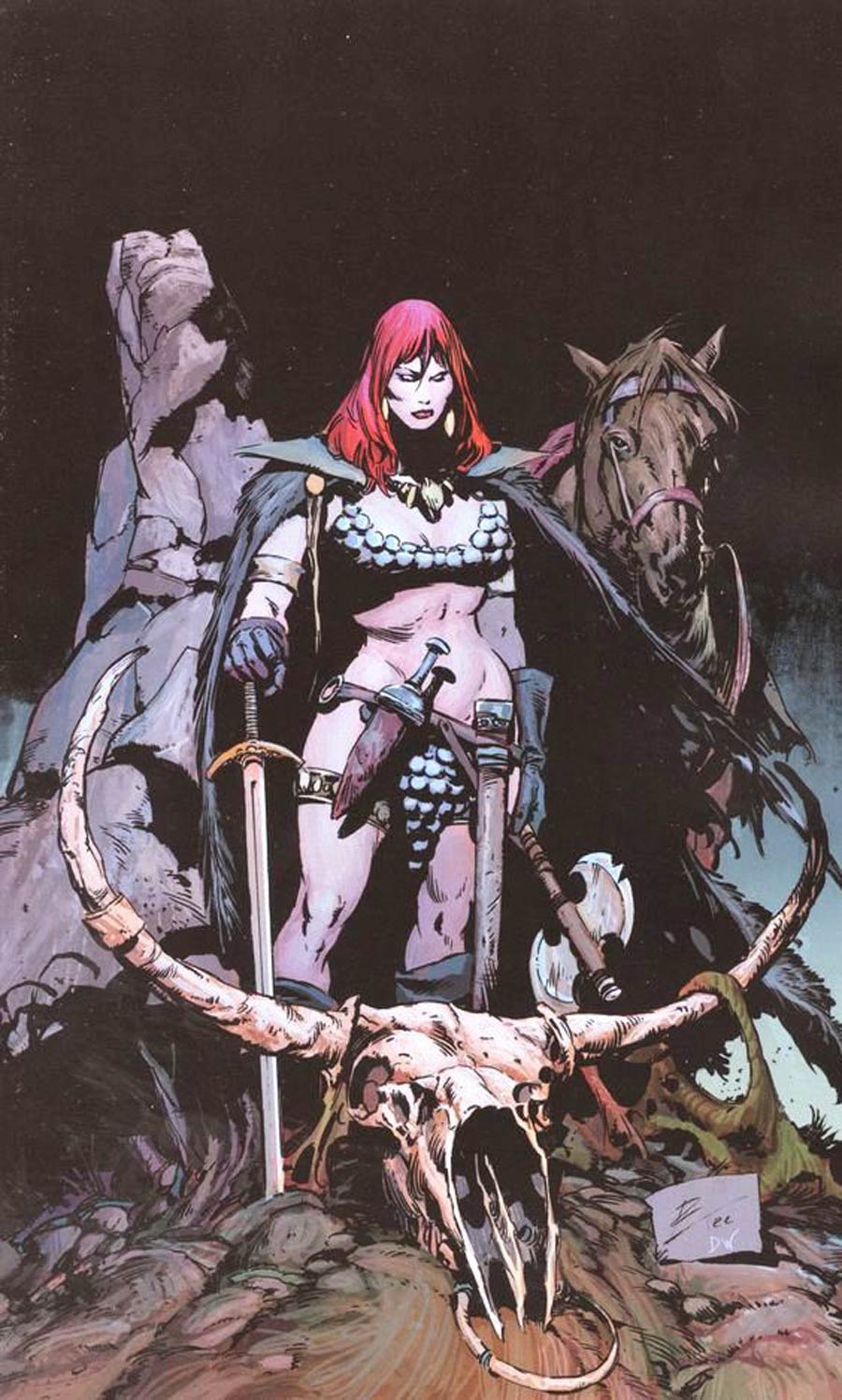 Unbreakable Red Sonja #2 Cover S Incentive Roberto De La Torre Virgin Cover