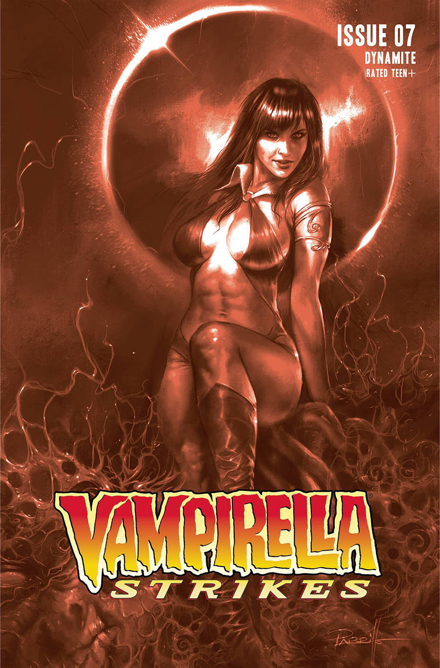 Vampirella Strikes Vol 3 #7 Cover N Incentive Lucio Parrillo Tint Cover