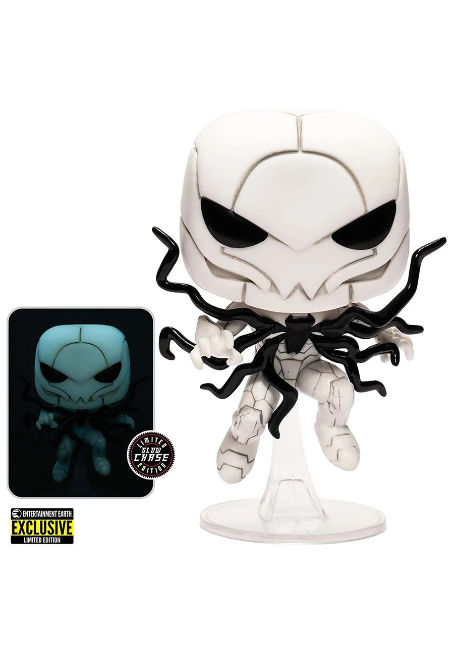 POP Marvel Venom Poison Spider-Man Glow-In-The Dark Chase Vinyl Bobble Head