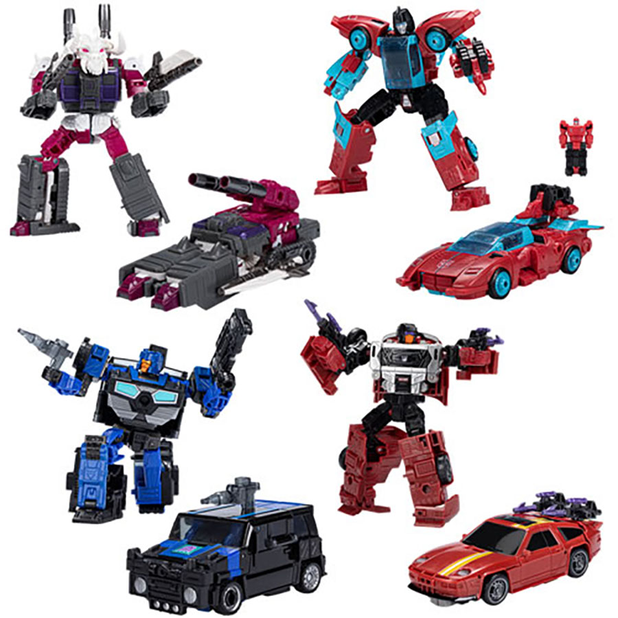Transformers Generations Legacy Deluxe Action Figure Assortment Case