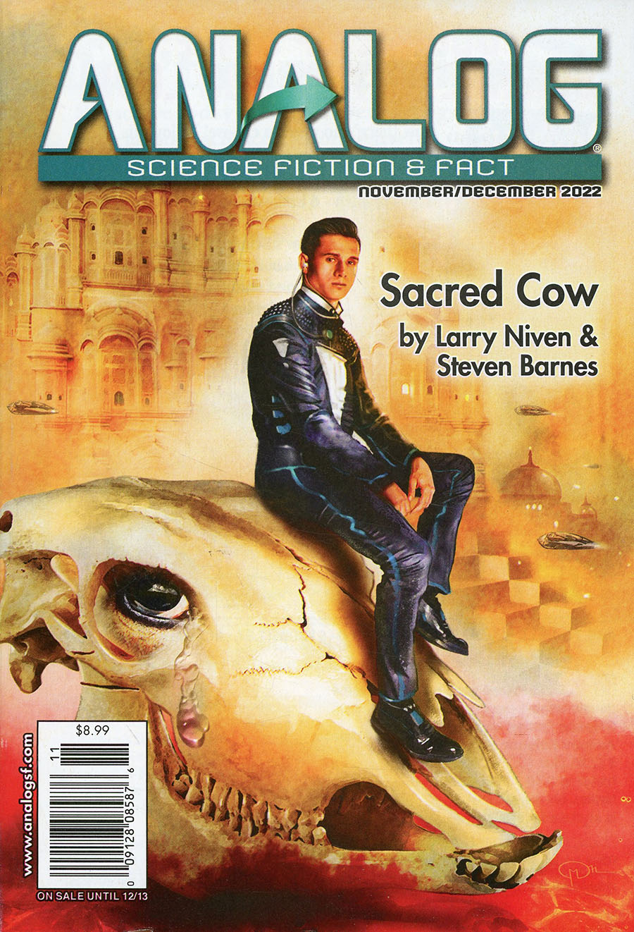 Analog Science Fiction And Fact Vol 92 #11 / #12 November / December 2022
