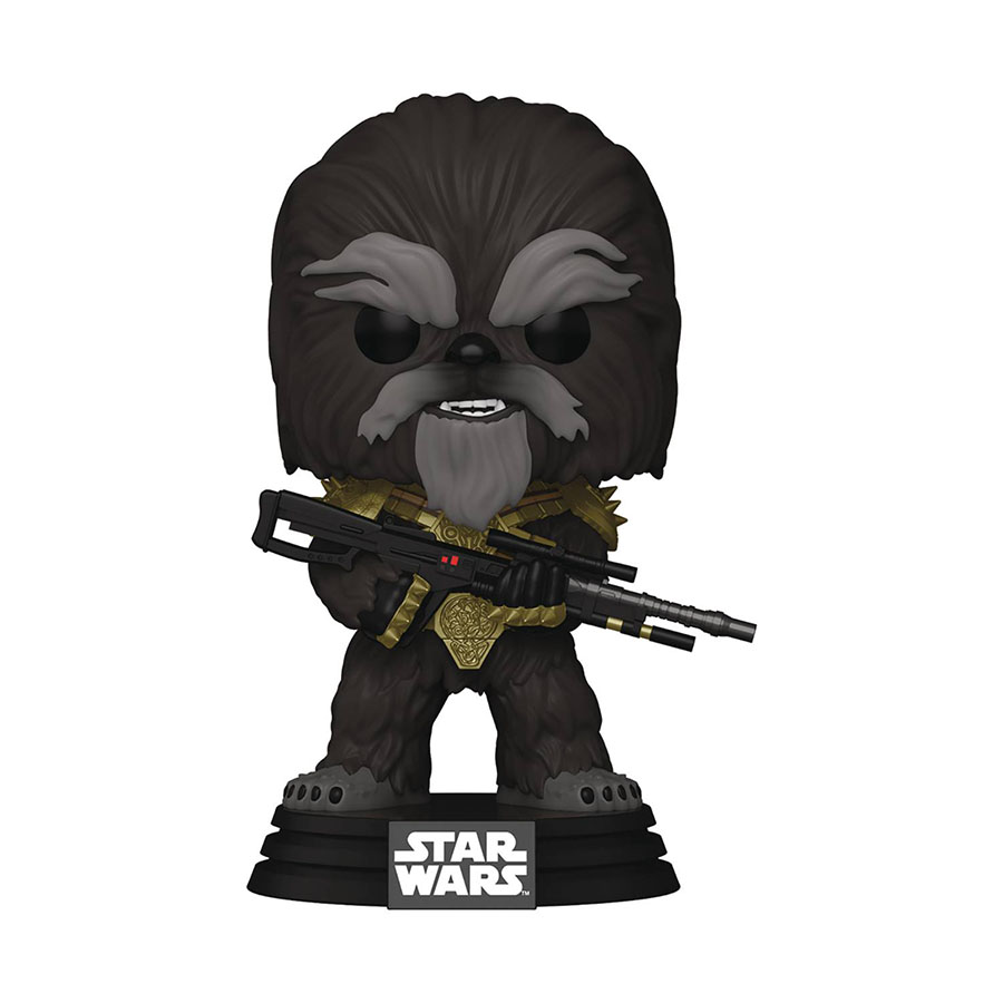 POP Star Wars Book Of Boba Fett Krrsantan With BG Vinyl Bobble Head