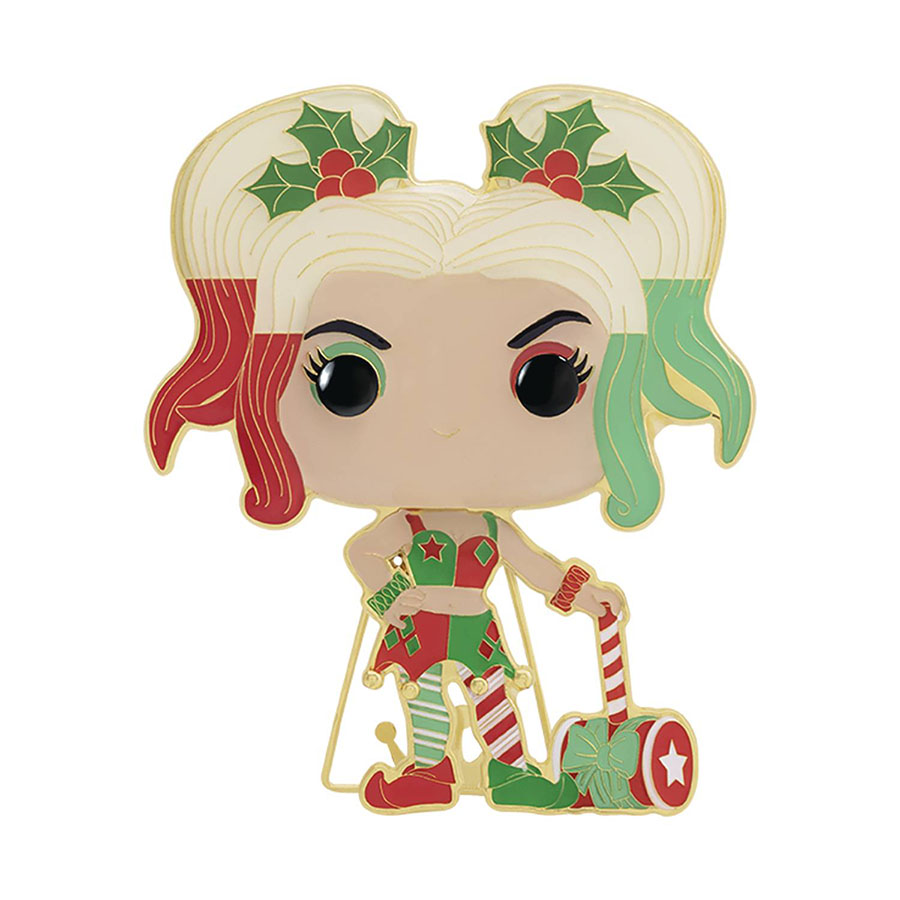 POP Pins DC Holiday - Harley Quinn Enamel Pin