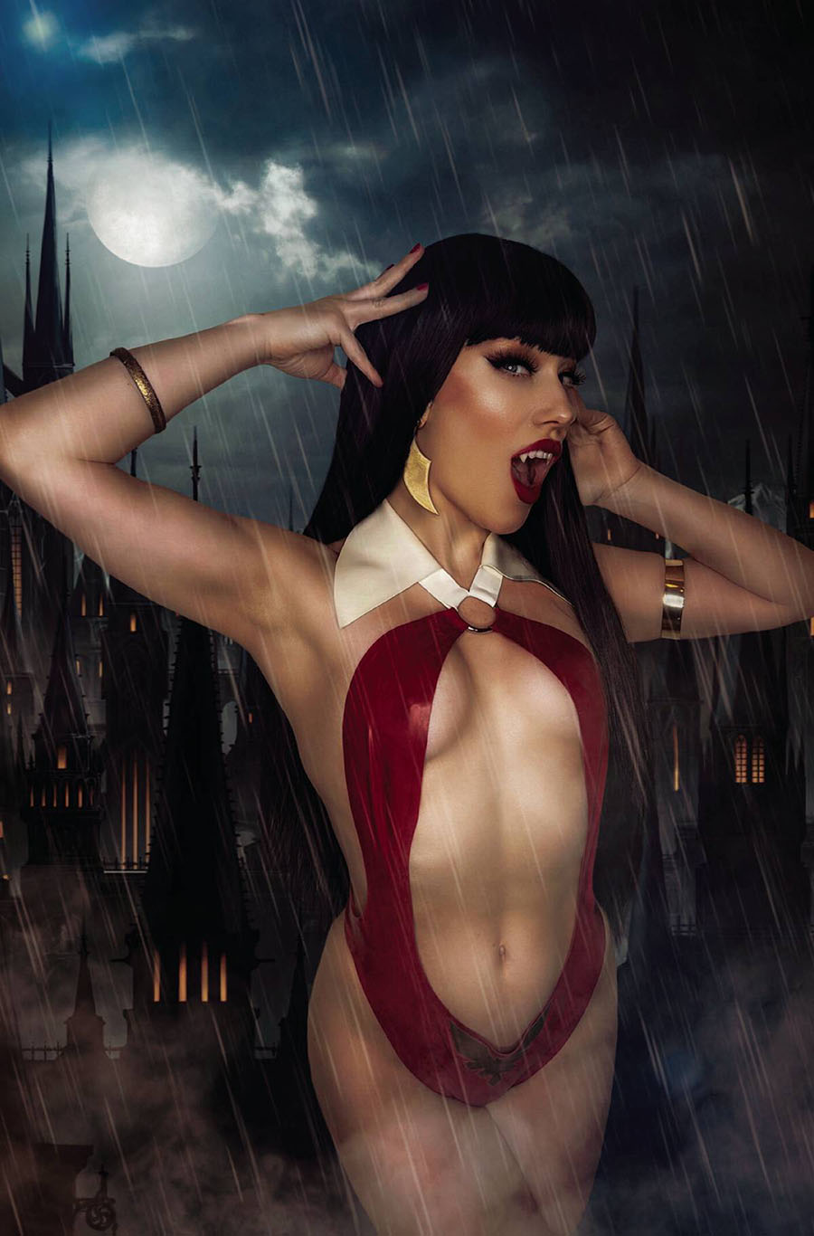 Vampirella Year One #4 Cover P Incentive Rachel Hollon Cosplay Photo Virgin Cover