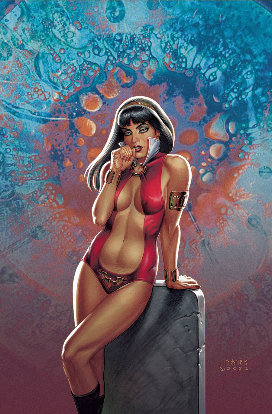 Vampirella Year One #4 Cover V Incentive Joseph Michael Linsner Virgin Cover