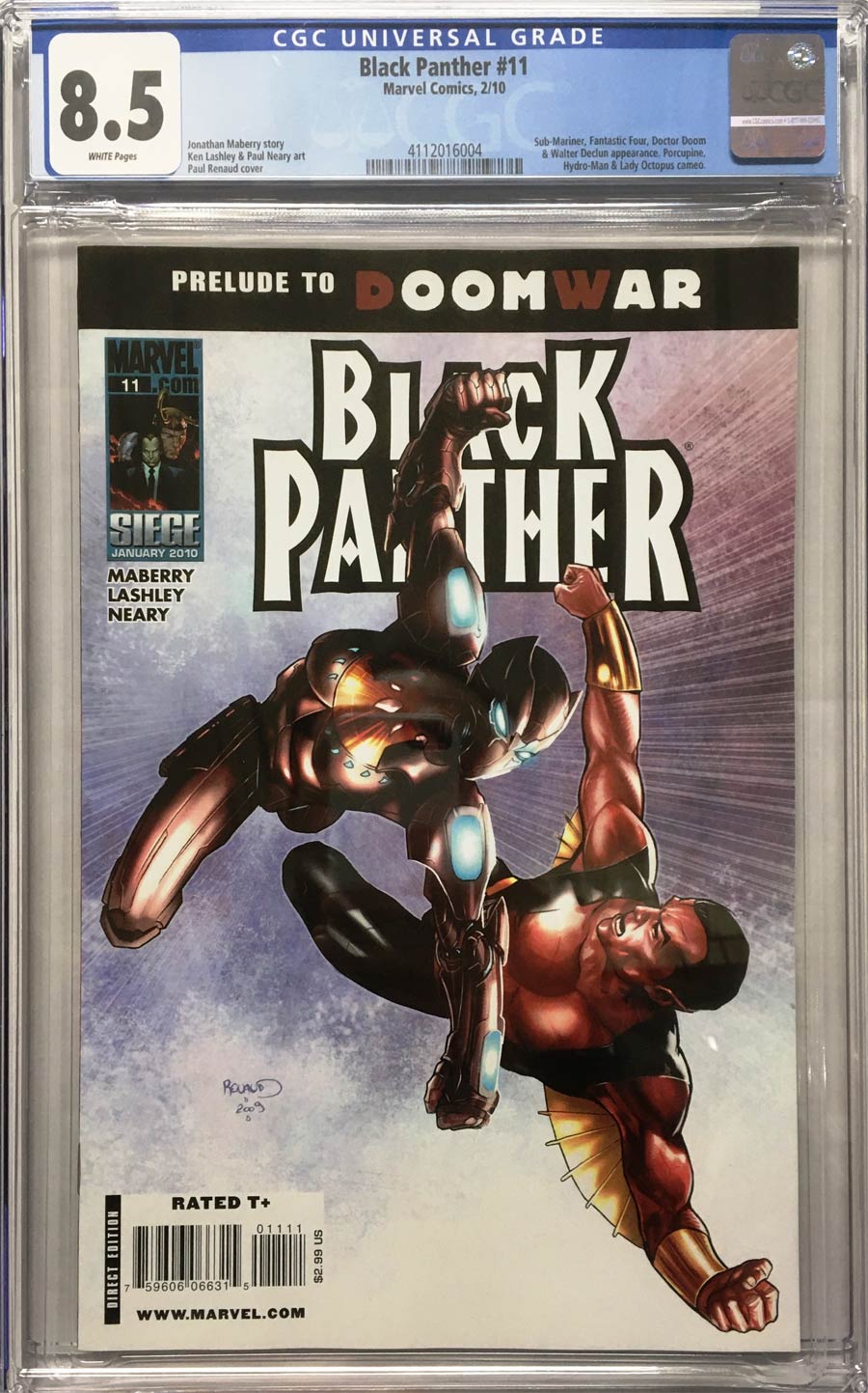 Black Panther Vol 5 #11 Cover B CGC 8.5