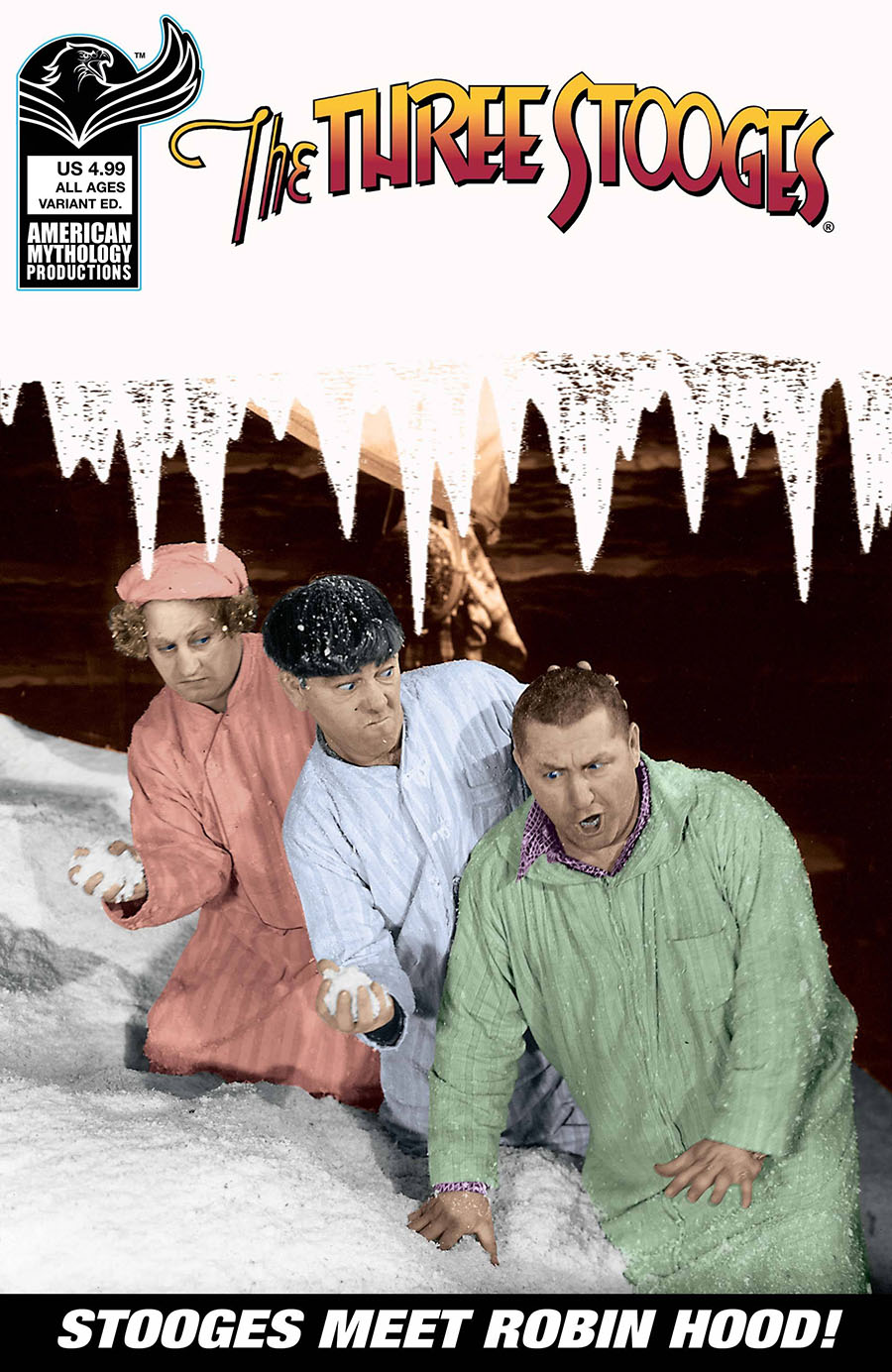 AM Archives Three Stooges Gold Key First #1 Cover C Variant Photo Cover